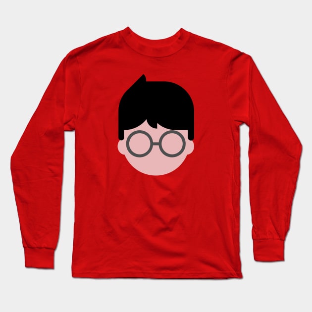 Glasses Nerd Long Sleeve T-Shirt by bluevolcanoshop@gmail.com